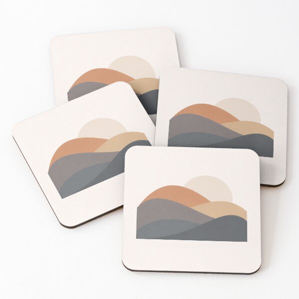 Item preview, Modern Abstract Landscape – Minimal Composition designed and sold by DrizzyV.
