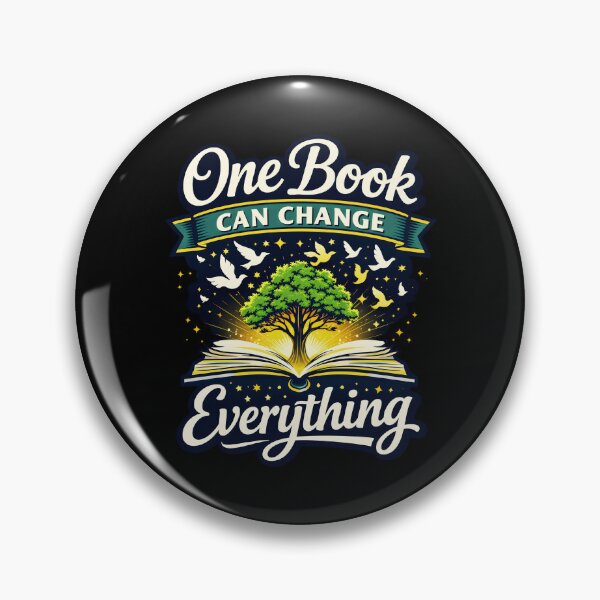 Item preview, One Book Can Change Everything – Inspirational Reading Quote | Book Lover Graphic Tee & Gifts designed and sold by Teetreasure2.