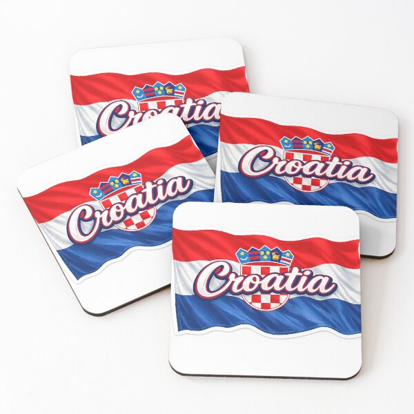 Item preview, Croatia Waving Flag Typography – Croatian National Pride Design designed and sold by GarnerSupplyCo.