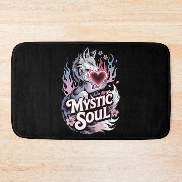 Item preview, Mystic Soul - Silver Kitsune Fox Glowing Heart Valentine Magic designed and sold by DarylWelsh2024.