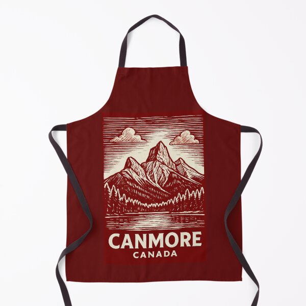 Item preview, Canmore Canada Linocut Style designed and sold by Thistle-TShop.