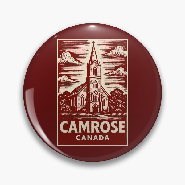 Item preview, Camrose Canada Linocut Style  designed and sold by Thistle-TShop.