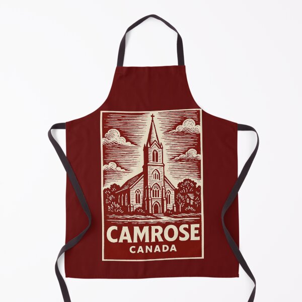 Item preview, Camrose Canada Linocut Style  designed and sold by Thistle-TShop.