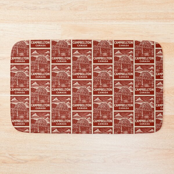 Item preview, Campbellton Canada Linocut Style designed and sold by Thistle-TShop.