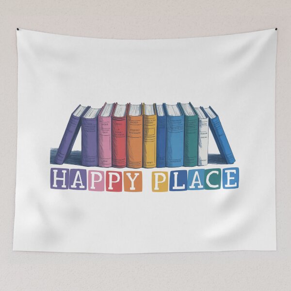 Item preview, Happy Place Bookshelf designed and sold by WorldEngine.