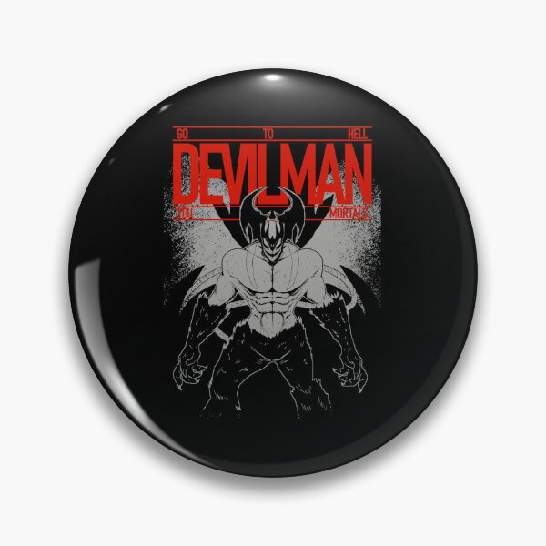 Artikelvorschau, Devilman-Retro-Poster im klassischen Manga-Stil entworfen und verkauft von Allegrisham.