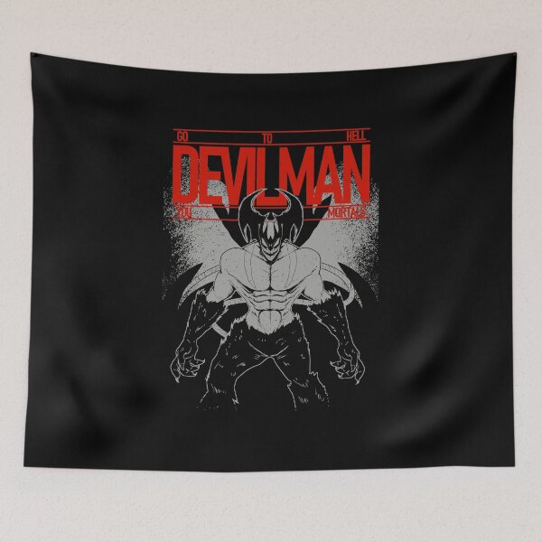 Item preview, Classic Manga Style Devilman Retro Poster designed and sold by Allegrisham.