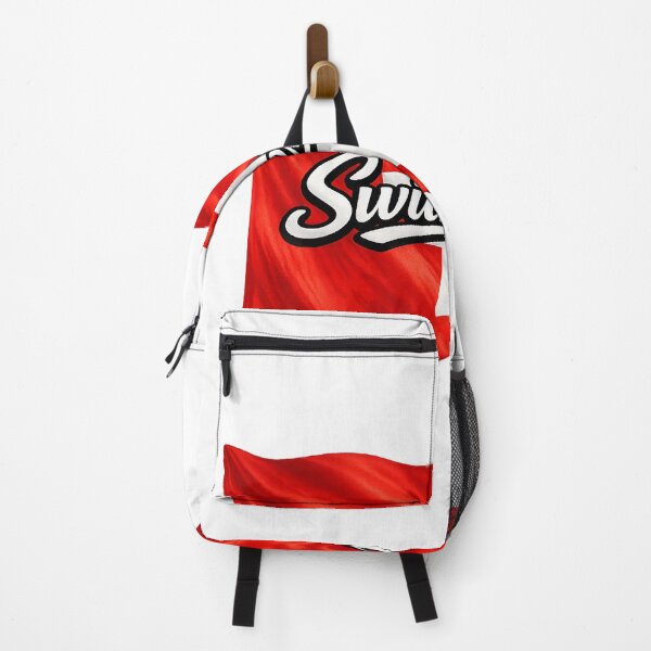 Item preview, Switzerland Waving Flag Typography – Swiss National Pride Design designed and sold by GarnerSupplyCo.