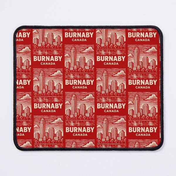Item preview, Burnaby Canada Linocut Style designed and sold by Thistle-TShop.