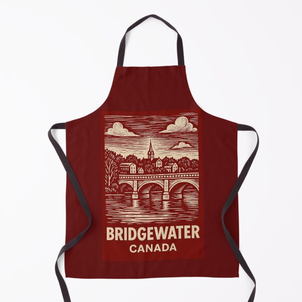 Item preview, Bridgewater Canada Linocut Style designed and sold by Thistle-TShop.