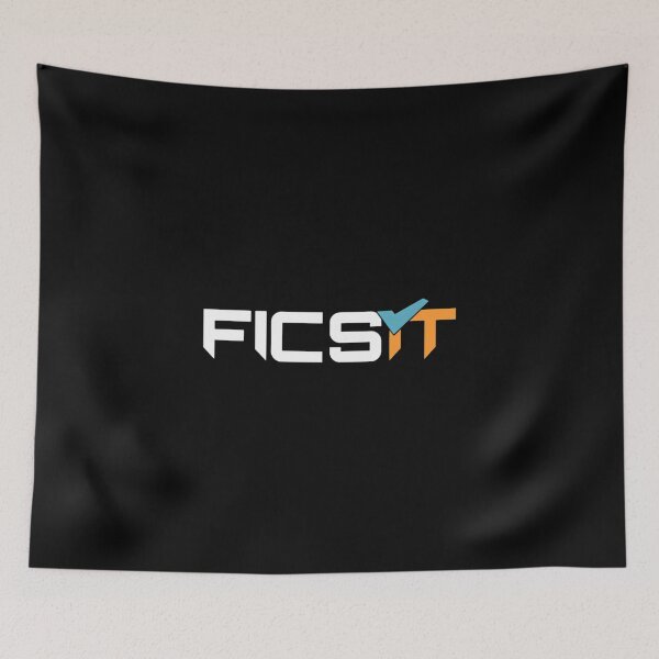 Item preview,  Ficsit Satisfactory Logo designed and sold by TEBO2000.