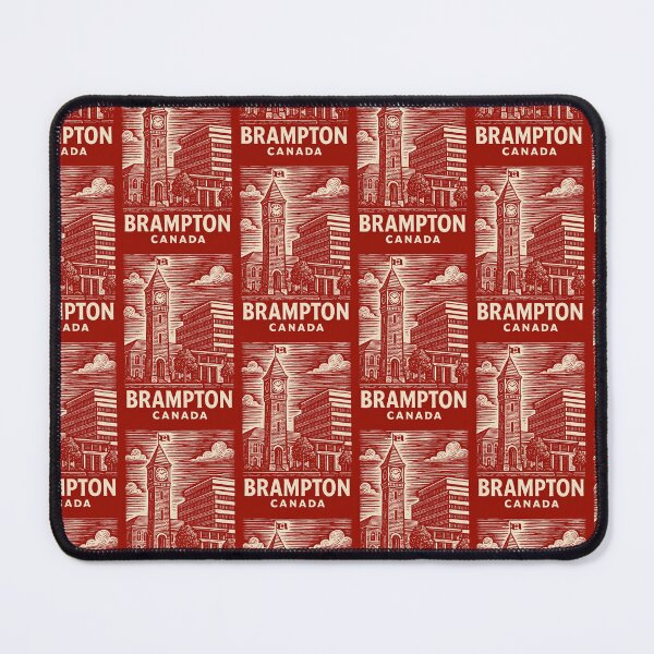 Item preview, Brampton Canada Linocut Style  designed and sold by Thistle-TShop.