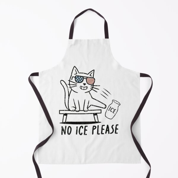 Item preview, No Ice Funny Cat designed and sold by MackenzieBin.