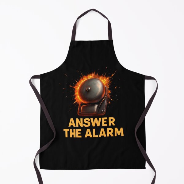 Item preview, Answer the Alarm - Explosive Firefighter Emergency Graphic designed and sold by MKreative Studio.