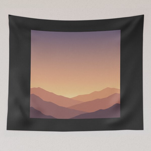 Item preview, mountain landscape at sunset designed and sold by Lux-Nova.