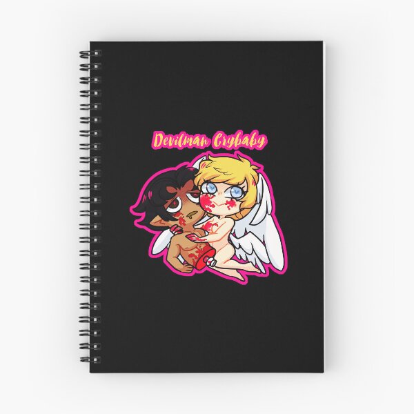 Item preview, Cute Couple Devilman Crybaby Chibi Theme designed and sold by Allegrisham.