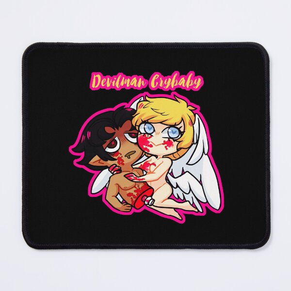 Item preview, Cute Couple Devilman Crybaby Chibi Theme designed and sold by Allegrisham.