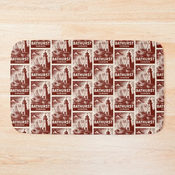 Item preview, Bathurst Canada Linocut Style  designed and sold by Thistle-TShop.