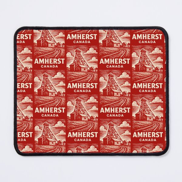 Item preview, Amherst Canada Linocut Style  designed and sold by Thistle-TShop.