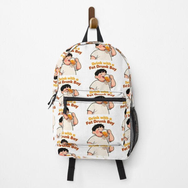 Item preview, I want Drink with a Drunk chubby Fat Boy designed and sold by Arte Cartoon From TagTeam Group.