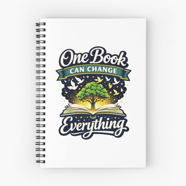 Item preview, One Book Can Change Everything – Inspirational Reading Quote | Book Lover Graphic Tee & Gifts designed and sold by Teetreasure2.