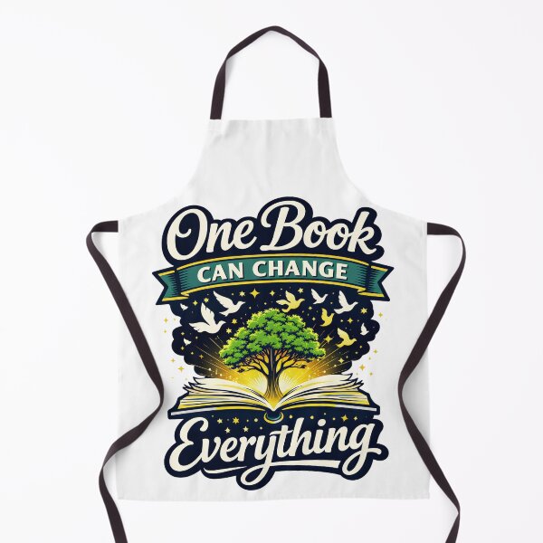 Item preview, One Book Can Change Everything – Inspirational Reading Quote | Book Lover Graphic Tee & Gifts designed and sold by Teetreasure2.