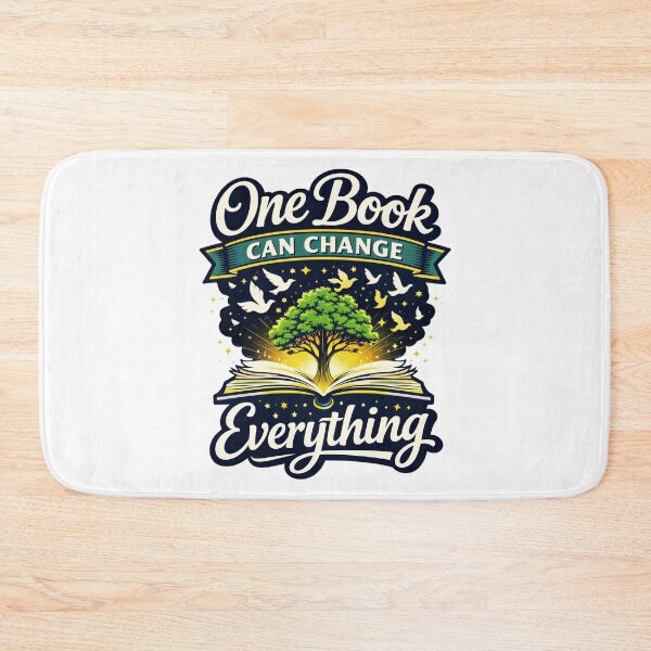 Item preview, One Book Can Change Everything – Inspirational Reading Quote | Book Lover Graphic Tee & Gifts designed and sold by Teetreasure2.