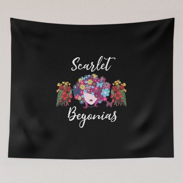 Item preview, Scarlet Begonias designed and sold by TEBO2000.