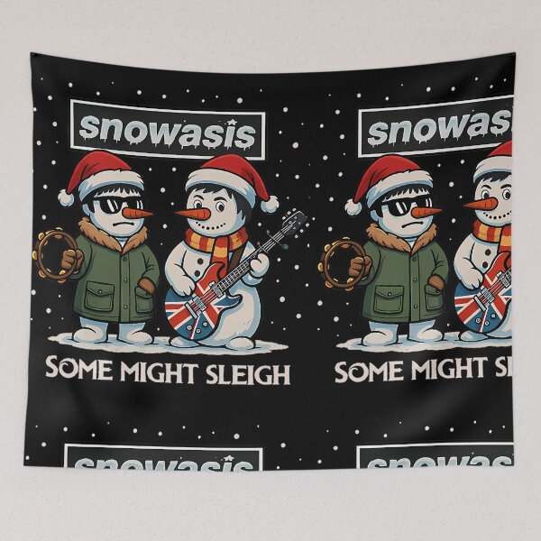 Item preview, Snowasis Christmas Jumper - Some Might Sleigh designed and sold by Victor Odhiambo.