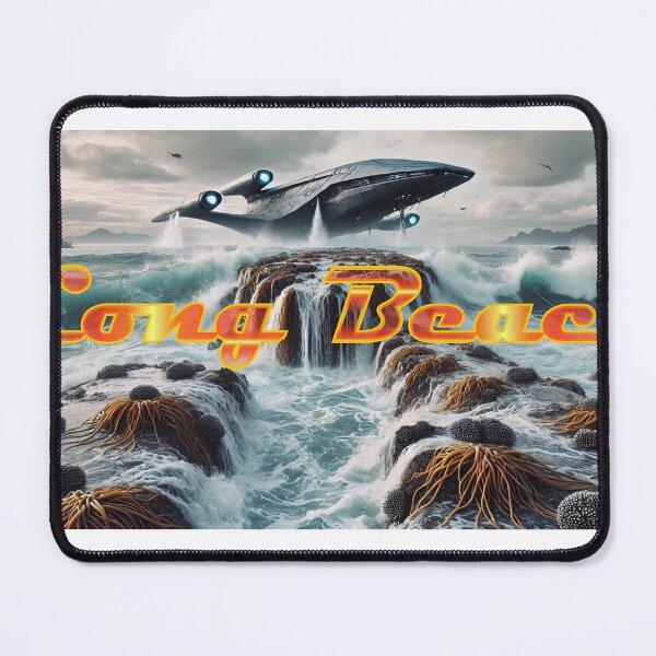 Item preview, It Landed in Long Beach designed and sold by Krellaxiom Merch.