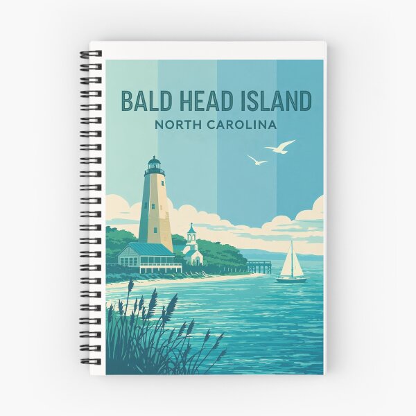 Item preview, Bald Head Island Lighthouse, Cape Fear Coast, North Carolina designed and sold by Places On Earth.