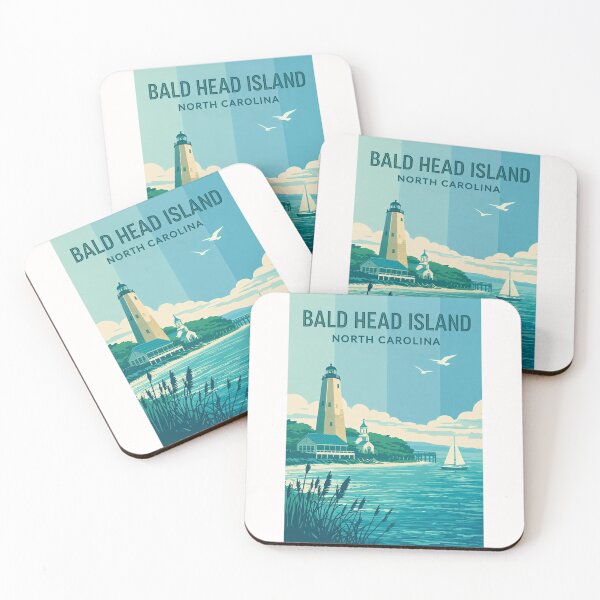 Item preview, Bald Head Island Lighthouse, Cape Fear Coast, North Carolina designed and sold by Places On Earth.