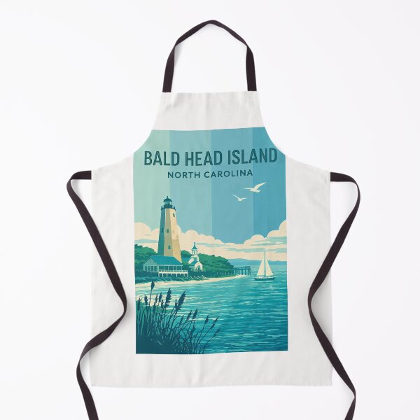 Item preview, Bald Head Island Lighthouse, Cape Fear Coast, North Carolina designed and sold by Places On Earth.