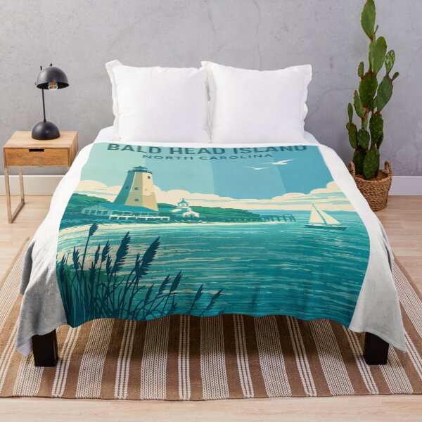 Item preview, Bald Head Island Lighthouse, Cape Fear Coast, North Carolina designed and sold by Places On Earth.