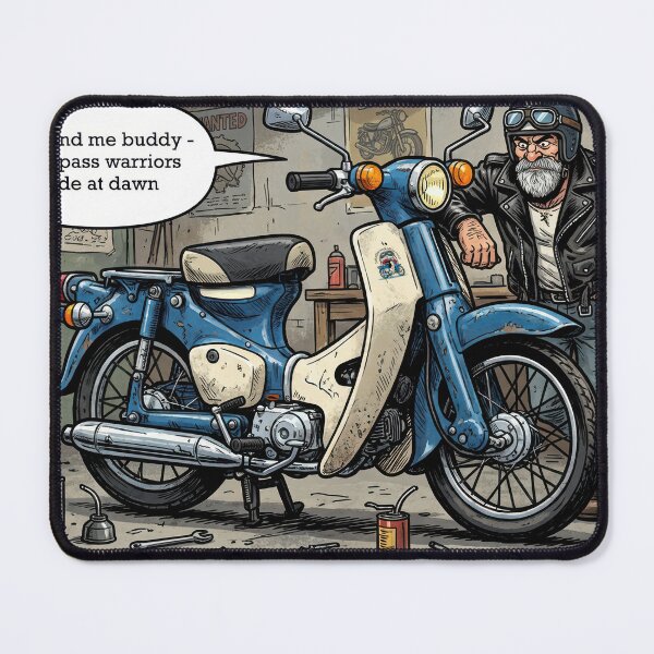 Item preview, Bus pass warriors, we ride at dawn designed and sold by Bikers-Mirror.