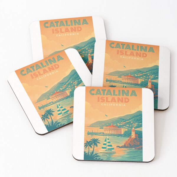 Item preview, Catalina Island Harbor, Avalon Bay, California designed and sold by Places On Earth.