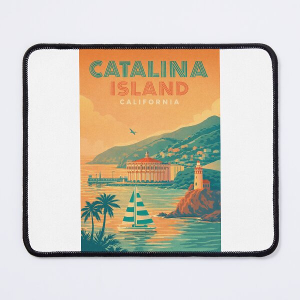 Item preview, Catalina Island Harbor, Avalon Bay, California designed and sold by Places On Earth.