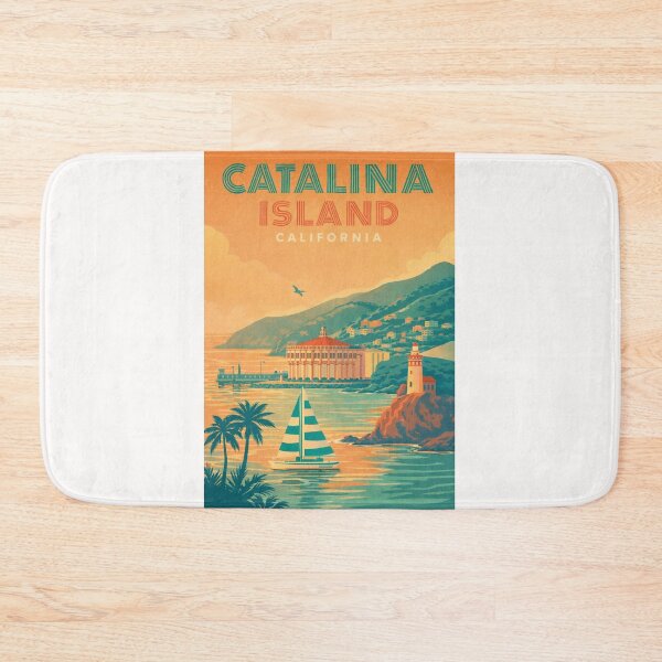 Item preview, Catalina Island Harbor, Avalon Bay, California designed and sold by Places On Earth.