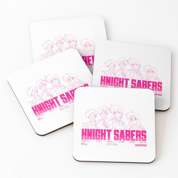 Item preview, Bubblegum Crisis Knight Sabers Team Pink Poster designed and sold by Ciraillard.