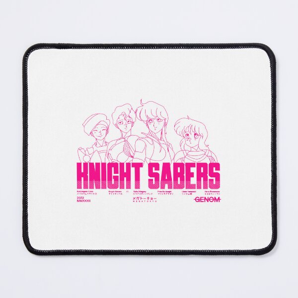 Item preview, Bubblegum Crisis Knight Sabers Team Pink Poster designed and sold by Ciraillard.