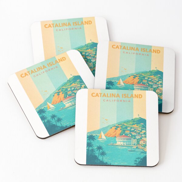 Item preview, Catalina Island Hillside, Avalon and Casino Point designed and sold by Places On Earth.