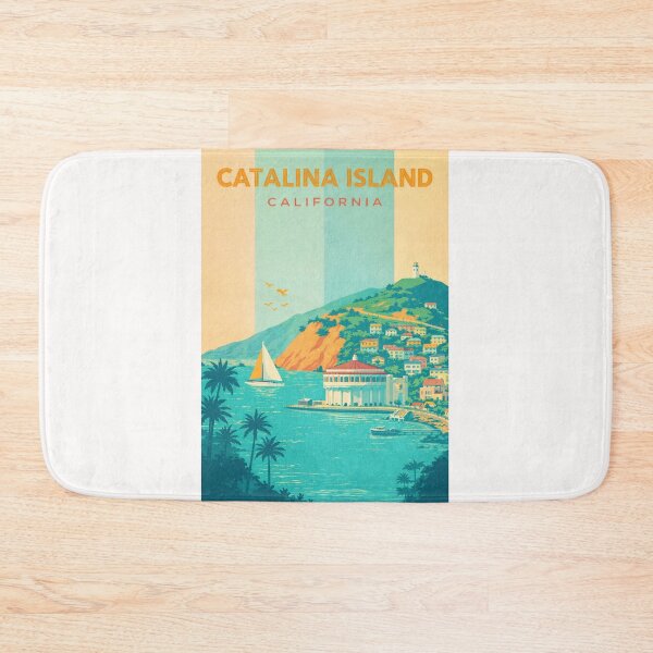 Item preview, Catalina Island Hillside, Avalon and Casino Point designed and sold by Places On Earth.