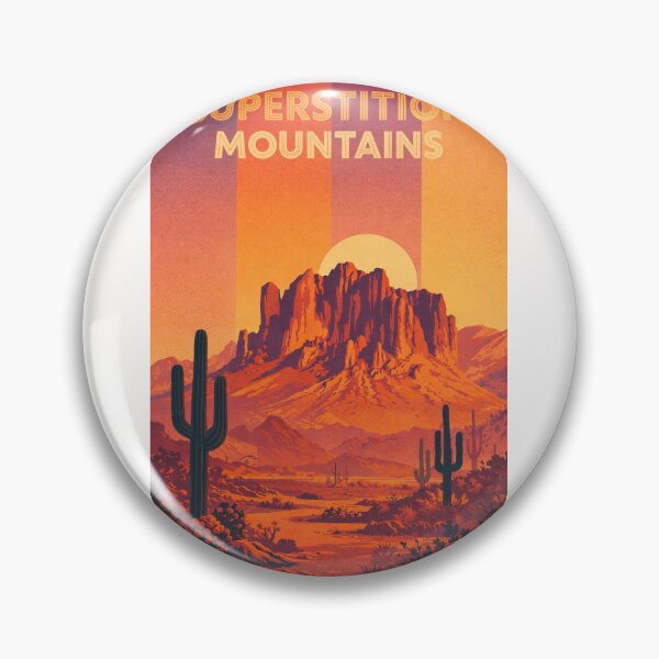 Item preview, Superstition Mountains, Sonoran Desert, Arizona designed and sold by Places On Earth.