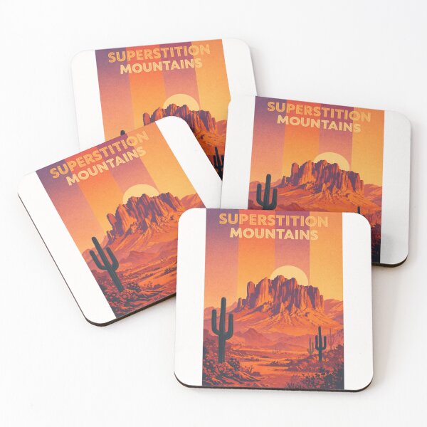 Item preview, Superstition Mountains, Sonoran Desert, Arizona designed and sold by Places On Earth.
