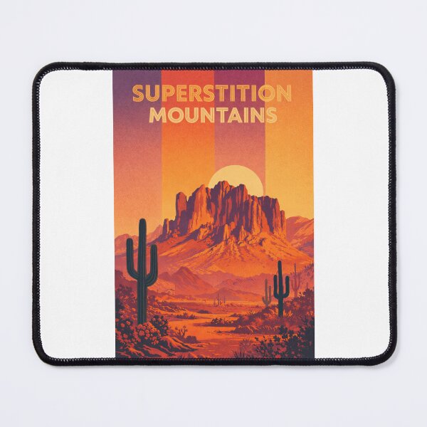 Item preview, Superstition Mountains, Sonoran Desert, Arizona designed and sold by Places On Earth.
