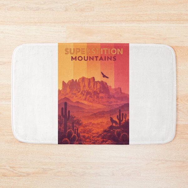 Item preview, Superstition Mountains at Dusk, Lost Dutchman Region designed and sold by Places On Earth.