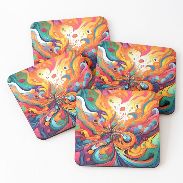 Item preview, Colorful Wallcovering Tapestry, duvet cover, throw blanket, shower curtain designed and sold by CharlottePlaceArt.