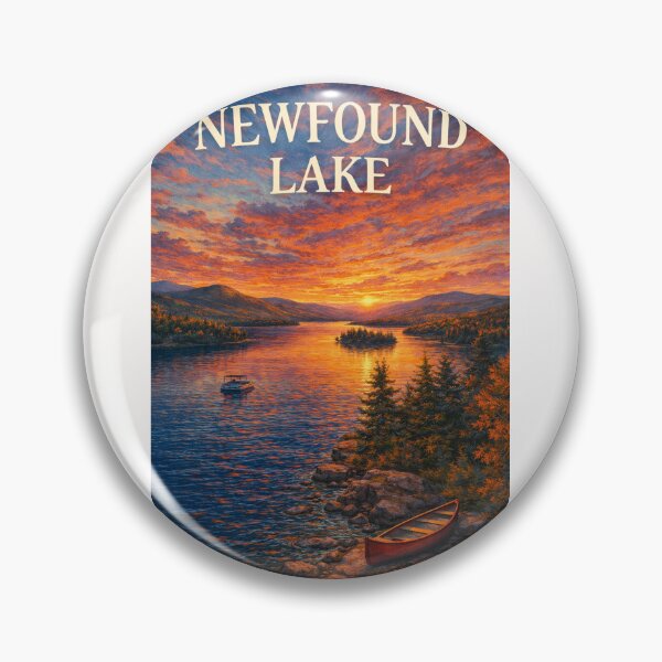 Item preview, Newfound Lake Sunset, New Hampshire Lakes Region designed and sold by Places On Earth.