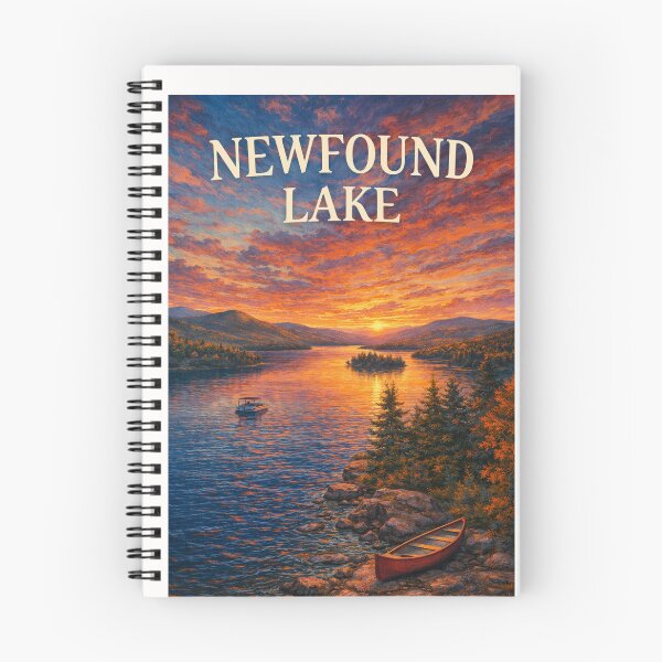 Item preview, Newfound Lake Sunset, New Hampshire Lakes Region designed and sold by Places On Earth.