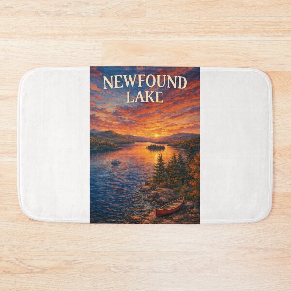 Item preview, Newfound Lake Sunset, New Hampshire Lakes Region designed and sold by Places On Earth.
